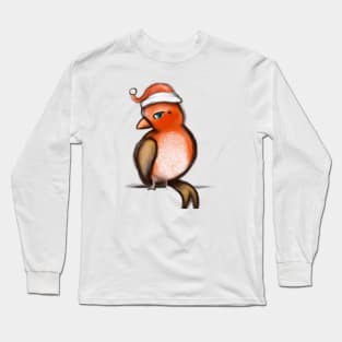 Cute Perch Drawing Long Sleeve T-Shirt